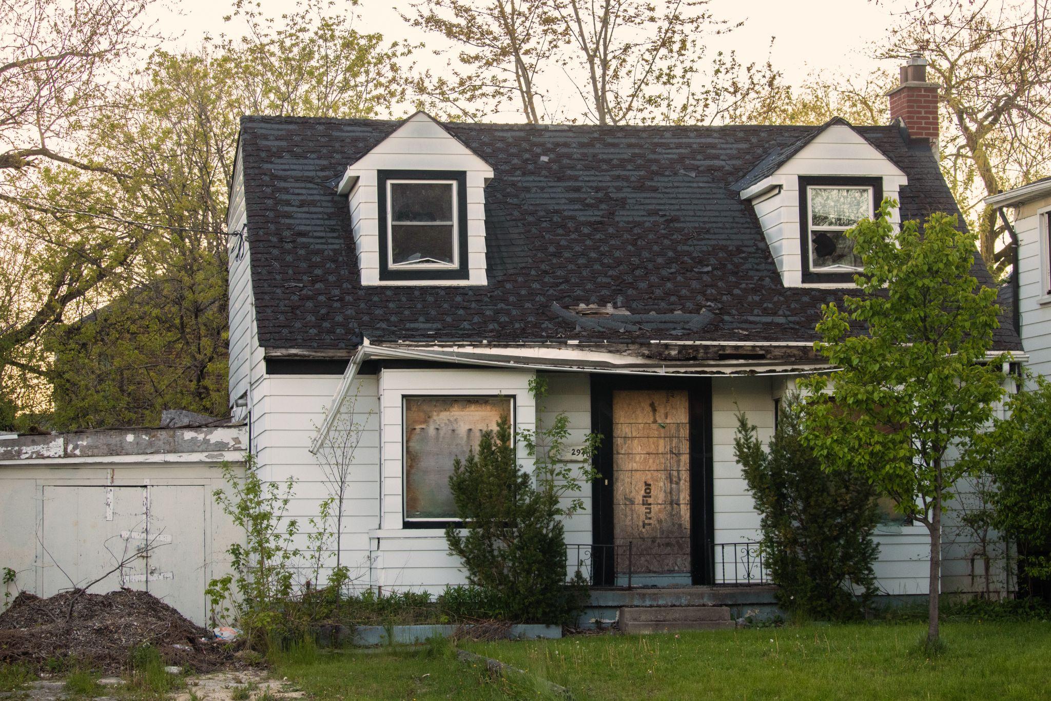 Condemned house for sale