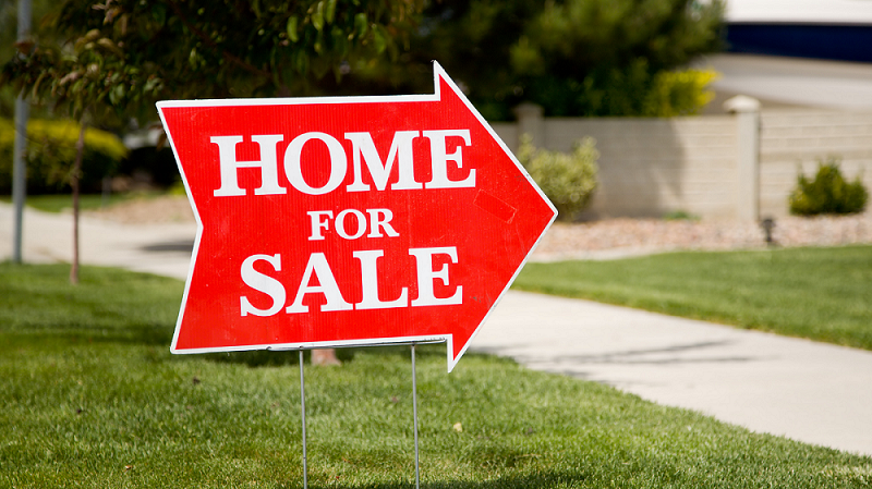 Home for sale sign